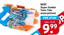 Hoogvliet NERF Super Soaker Twin Tide waterpistool aanbieding