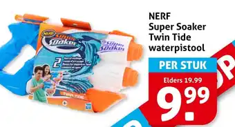 Hoogvliet NERF Super Soaker Twin Tide waterpistool aanbieding