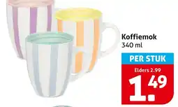 Hoogvliet Koffiemok aanbieding