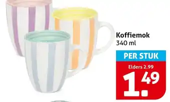 Hoogvliet Koffiemok aanbieding