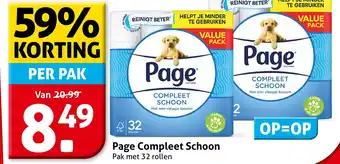 Hoogvliet Page Compleet Schoon aanbieding