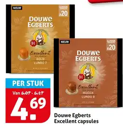 Hoogvliet Douwe Egberts Excellent capsules aanbieding