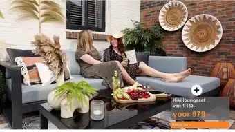 Tuinmeubelland Kiki Loungeset aanbieding