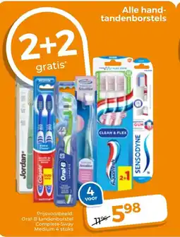 Trekpleister Alle hand tandenborstels aanbieding