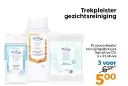 Trekpleister Trekpleister gezichtsreiniging aanbieding