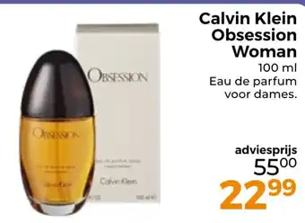 Trekpleister Calvin Klein Obsession Woman aanbieding