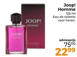 Trekpleister Joop! Homme aanbieding