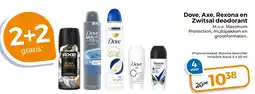 Trekpleister Dove, Axe, Rexona en Zwitsal deodorant aanbieding