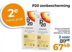 Trekpleister P20 zonbescherming aanbieding