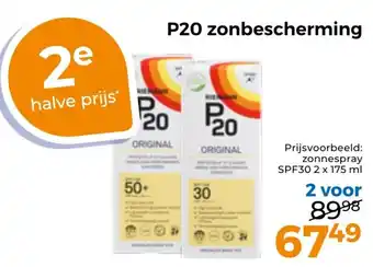 Trekpleister P20 zonbescherming aanbieding