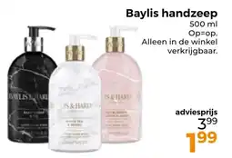 Trekpleister Baylis handzeep aanbieding