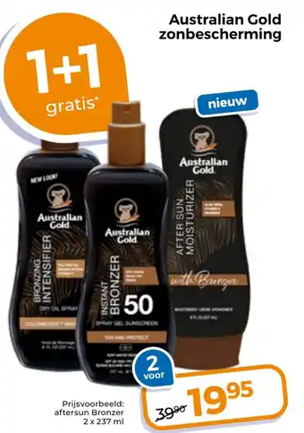 Trekpleister Australian Gold zonbescherming aanbieding