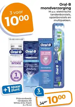 Trekpleister Oral-B mondverzorging aanbieding