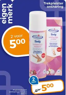 Trekpleister Trekpleister ontharing aanbieding