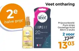 Trekpleister Veet ontharing aanbieding