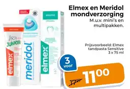 Trekpleister Elmex en Meridol mondverzorging aanbieding