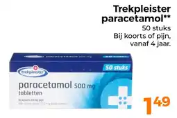 Trekpleister Trekpleister paracetamol aanbieding