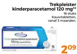 Trekpleister Trekpleister kinderparacetamol 120 mg aanbieding