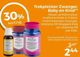 Trekpleister Trekpleister Zwanger, Baby en Kind aanbieding