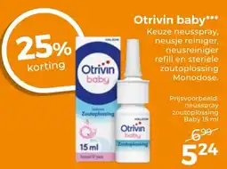 Trekpleister Otrivin baby aanbieding