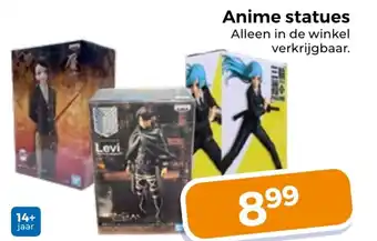 Trekpleister Anime statues aanbieding