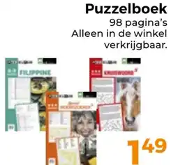 Trekpleister Puzzelboek aanbieding