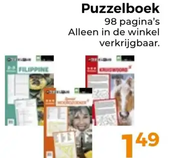 Trekpleister Puzzelboek aanbieding