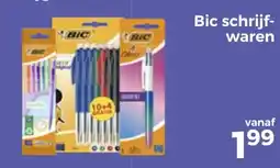 Trekpleister Bic schrijf waren aanbieding