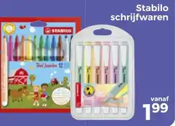 Trekpleister Stabilo schrijfwaren aanbieding