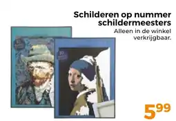 Trekpleister Schilderen op nummer schildermeesters aanbieding