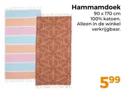 Trekpleister Hammamdoek aanbieding