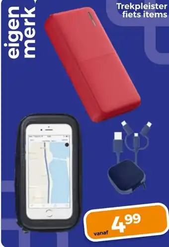 Trekpleister Trekpleister fiets items aanbieding