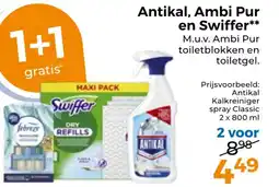 Trekpleister Antikal, Ambi Pur en Swiffer aanbieding