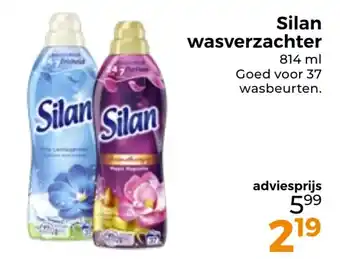 Trekpleister Silan wasverzachter aanbieding