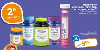 Trekpleister Trekpleister vitaminen, mineralen en supplementen aanbieding