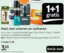 Etos Heel veel scheren en ontharen aanbieding