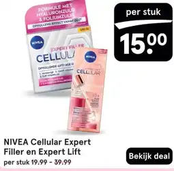 Etos NIVEA Cellular Expert Filler en Expert Lift aanbieding