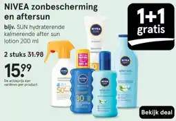 Etos NIVEA zonbescherming en aftersun aanbieding