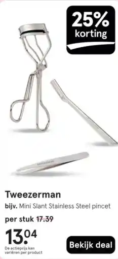 Etos Tweezerman aanbieding