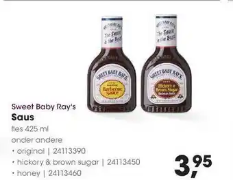 HANOS Sweet Baby Ray's Saus aanbieding