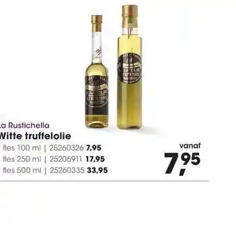 HANOS La Rustichella Witte Truffelolie aanbieding