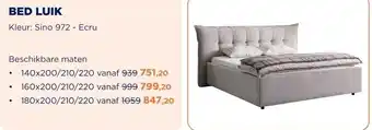 TotaalBED Bed Luik aanbieding