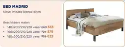 TotaalBED Bed Madrid aanbieding