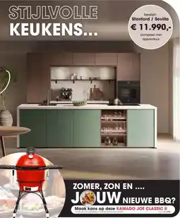 Superkeukens keuken Stanford / Sevilla aanbieding