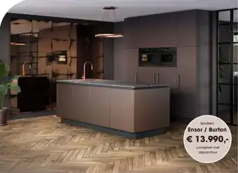 Superkeukens keuken Ensor / Burton aanbieding