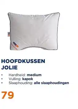 TotaalBED Hoofdkussen Jolie | kapok | aanbieding