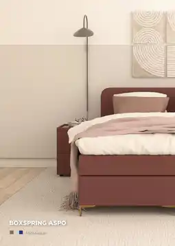 TotaalBED Boxspring ASPO aanbieding