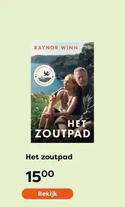 The Read Shop Het zoutpad aanbieding