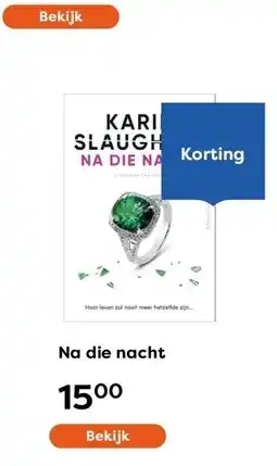 The Read Shop Na die nacht aanbieding