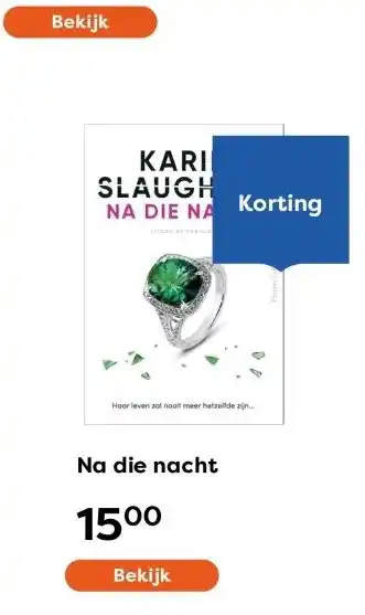 The Read Shop Na die nacht aanbieding